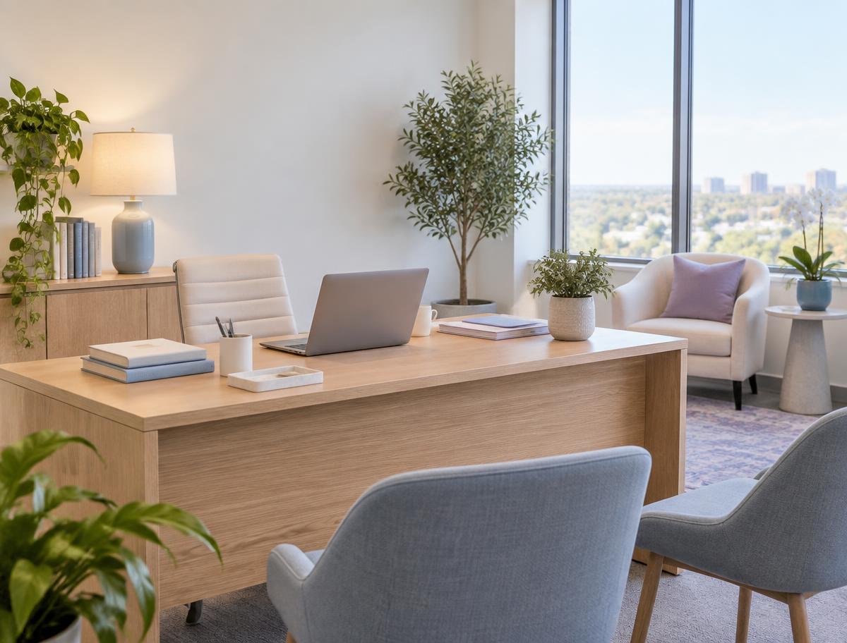 A welcoming tax preparation office